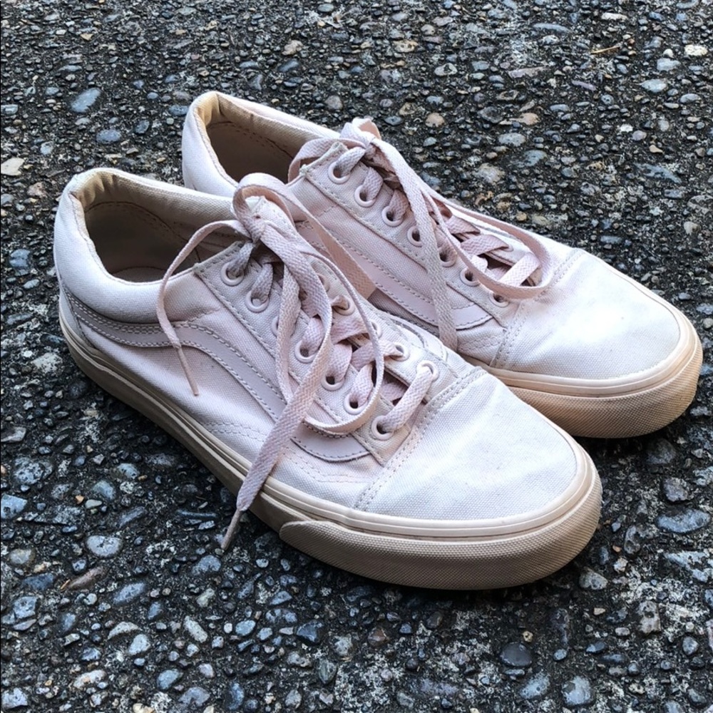 Vans Blush Pink Old Skool Shoes